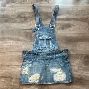 Stylish Denim woman’s overall skirt